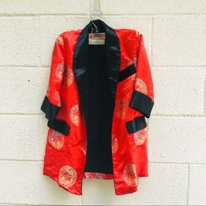 VINTAGE| Authentic Child’s Red Kimono